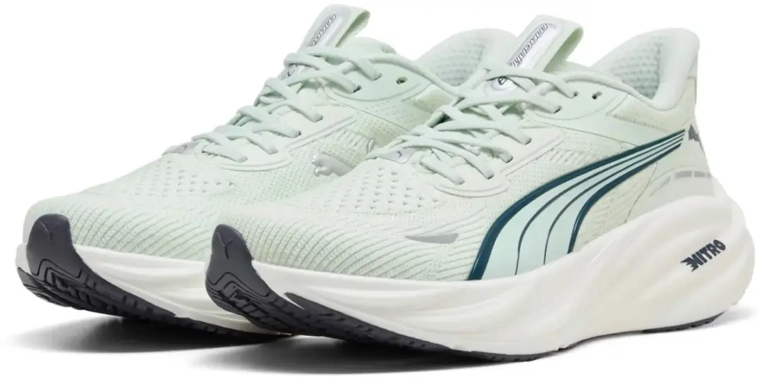 PUMA Magnify Nitro 3 Hardloopschoenen - 38 - Sage Glow/Inky Depths