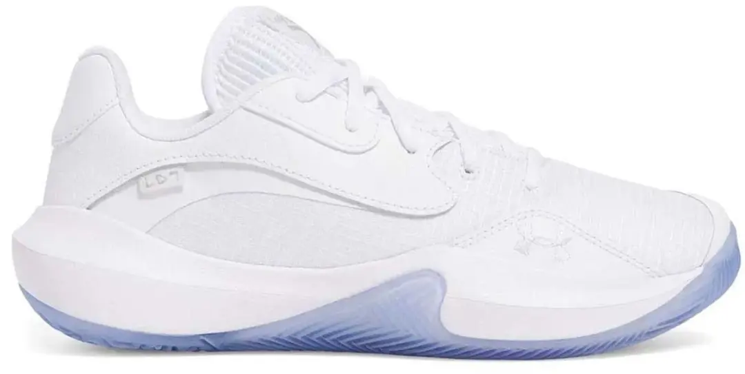 Under Armour Lockdown 7 Low Basketbalschoenen 40 - Wit