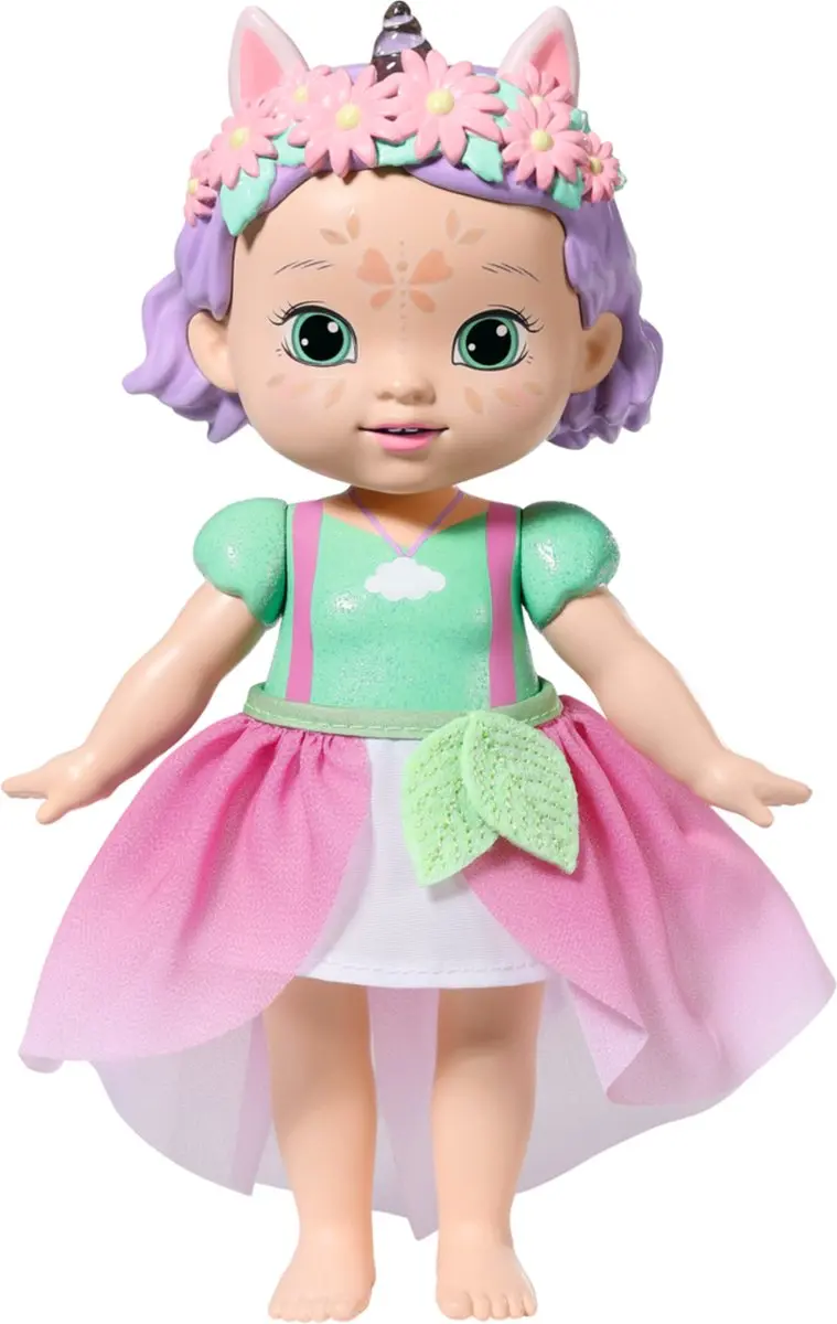 Baby Born Storybook Ivy & Eenhoorn 18cm - Meerkleurig - 3x AA - afbeelding 6 van 6