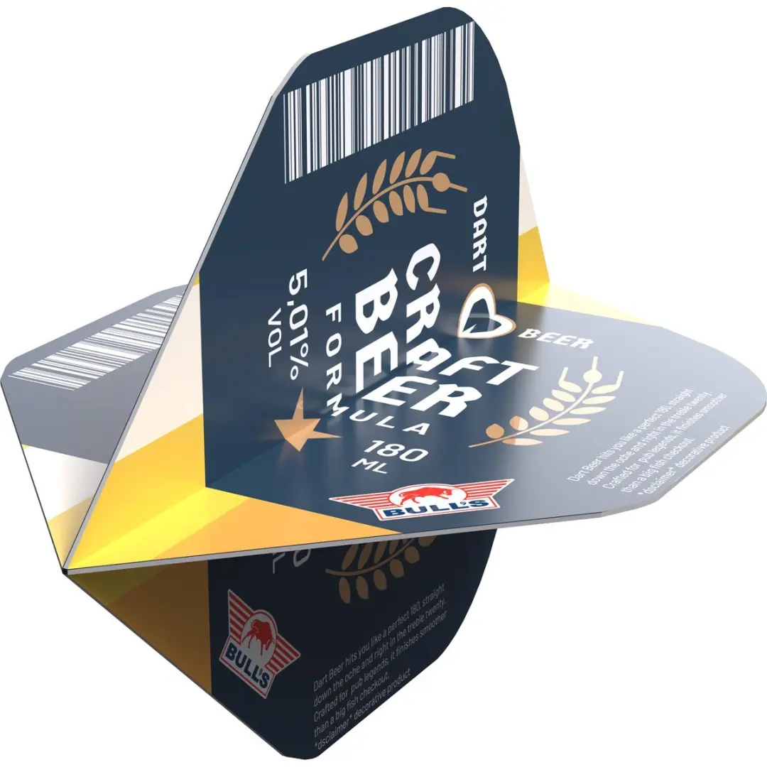 Bull's Beer Craft NO2 Dart Flights BU-51070 - 3 Stuks