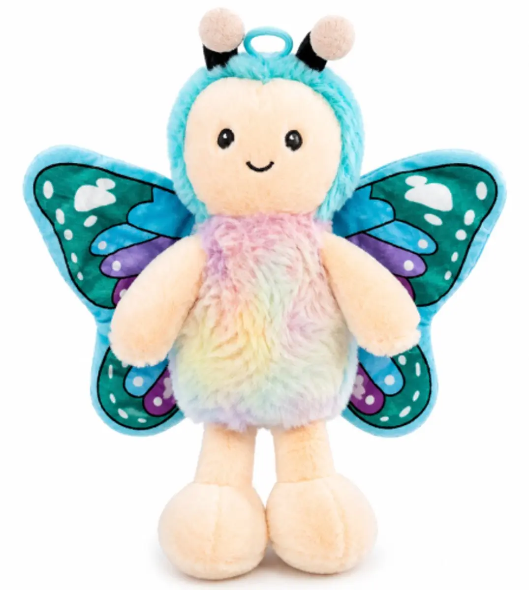 Topknuffels Vlinder Pluche Knuffel 20cm - Blauw
