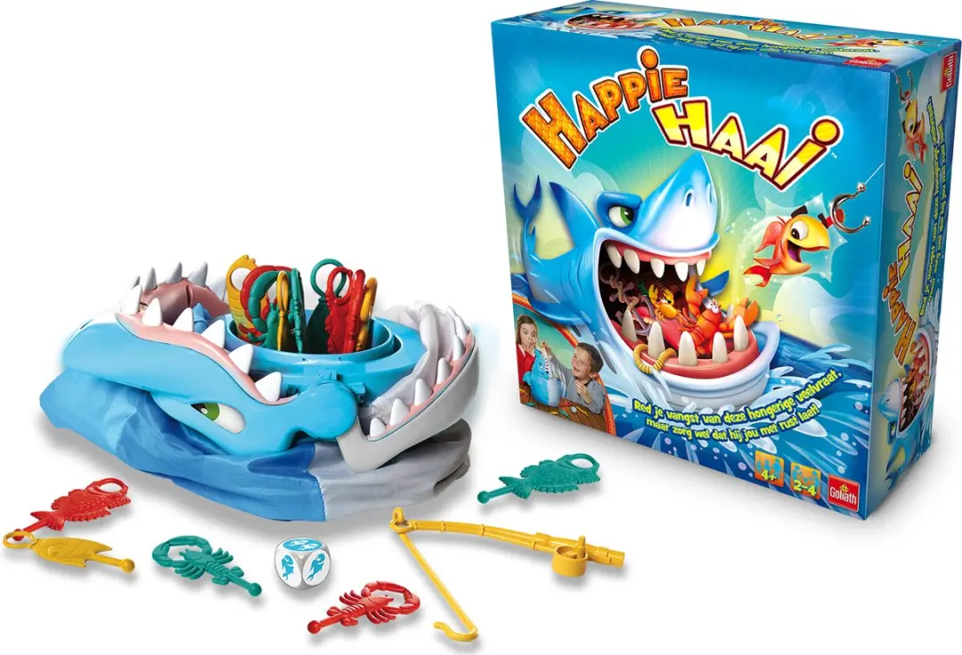 Goliath Happie Haai Actiespel 30723 - 4 Spelers - afbeelding 6 van 6