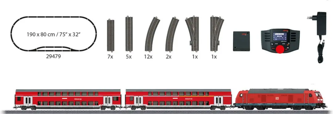Märklin 29479 Digitale Startset H0 - Wisselstroom - Veelkleurig