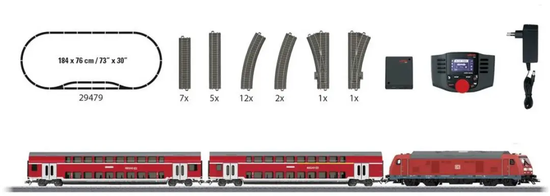 Märklin 29479 Digitale Startset H0 - Wisselstroom - Veelkleurig