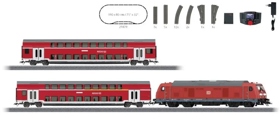 Märklin 29479 Digitale Startset H0 - Wisselstroom - Veelkleurig