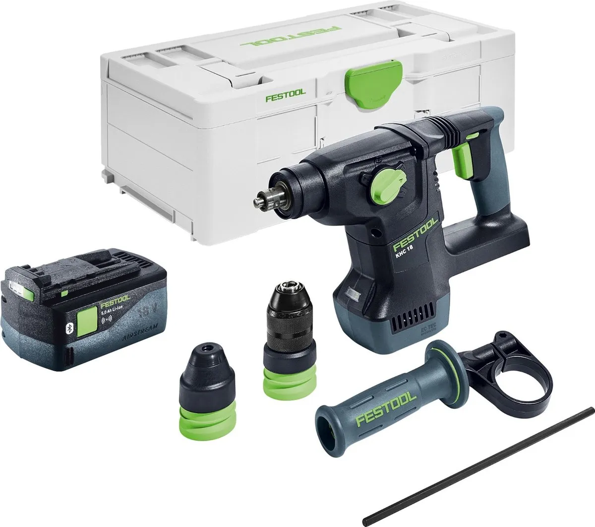 Festool KHC 18 EB-Basic Accu Combihamer 18V 2,6J SDS-Plus
