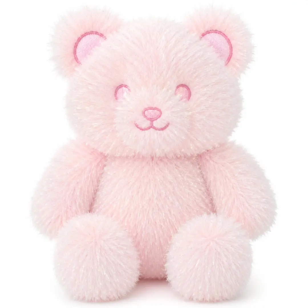 Topknuffels Teddybeer Pluche Knuffel Lichtroze 22cm
