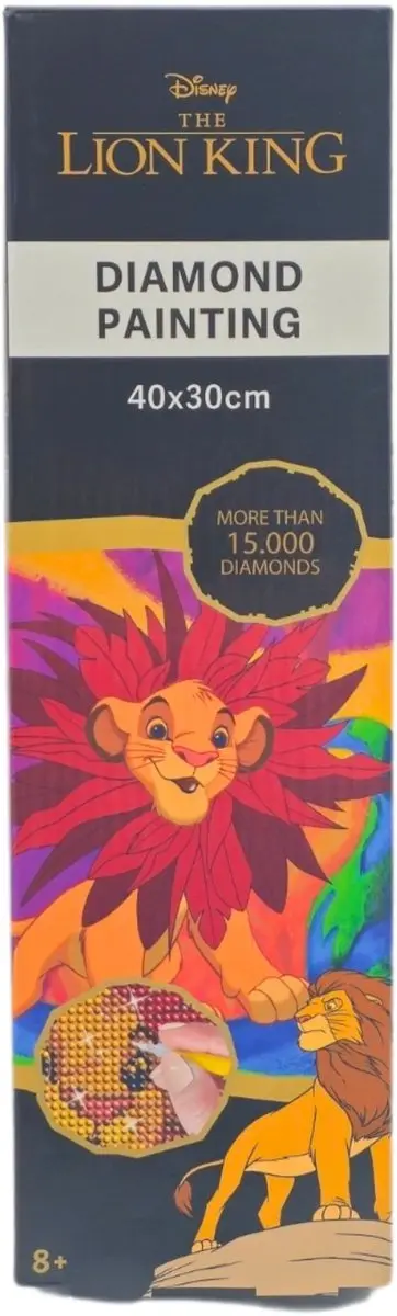 Disney The Lion King Diamant Schilderij 30x40cm