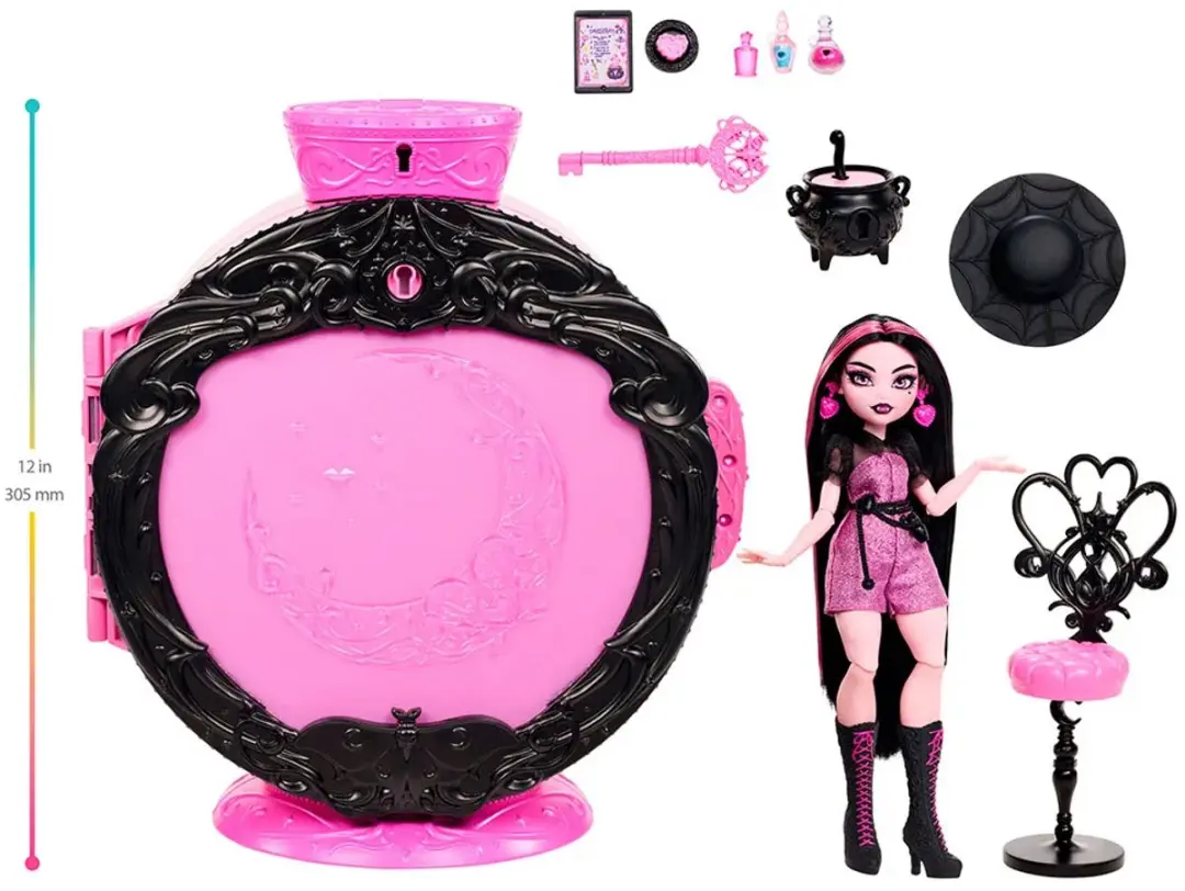 Mattel Monster High Potion Reveal Speelset - Draculaura - Multicolor