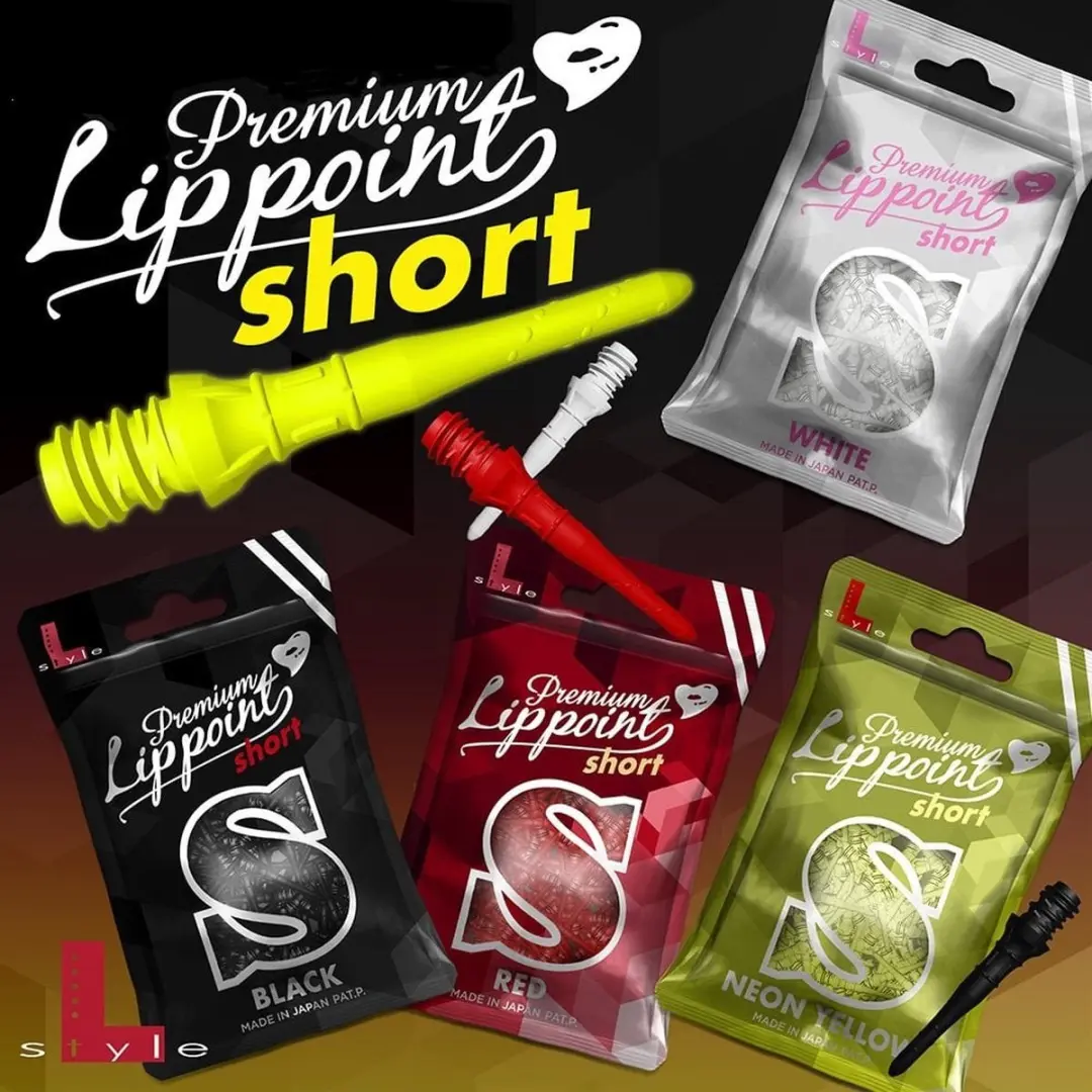 L-Style Premium ShortLip 2BA Soft Tips LP1283 - 3 Stuks - Geel