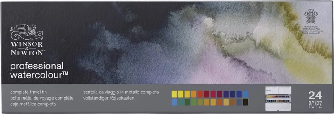 Winsor & Newton Professional Water Colour 24 Kleuren