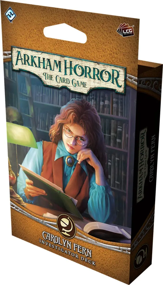 Asmodee Arkham Horror Carolyn Fern Investigator Deck FFAHC102