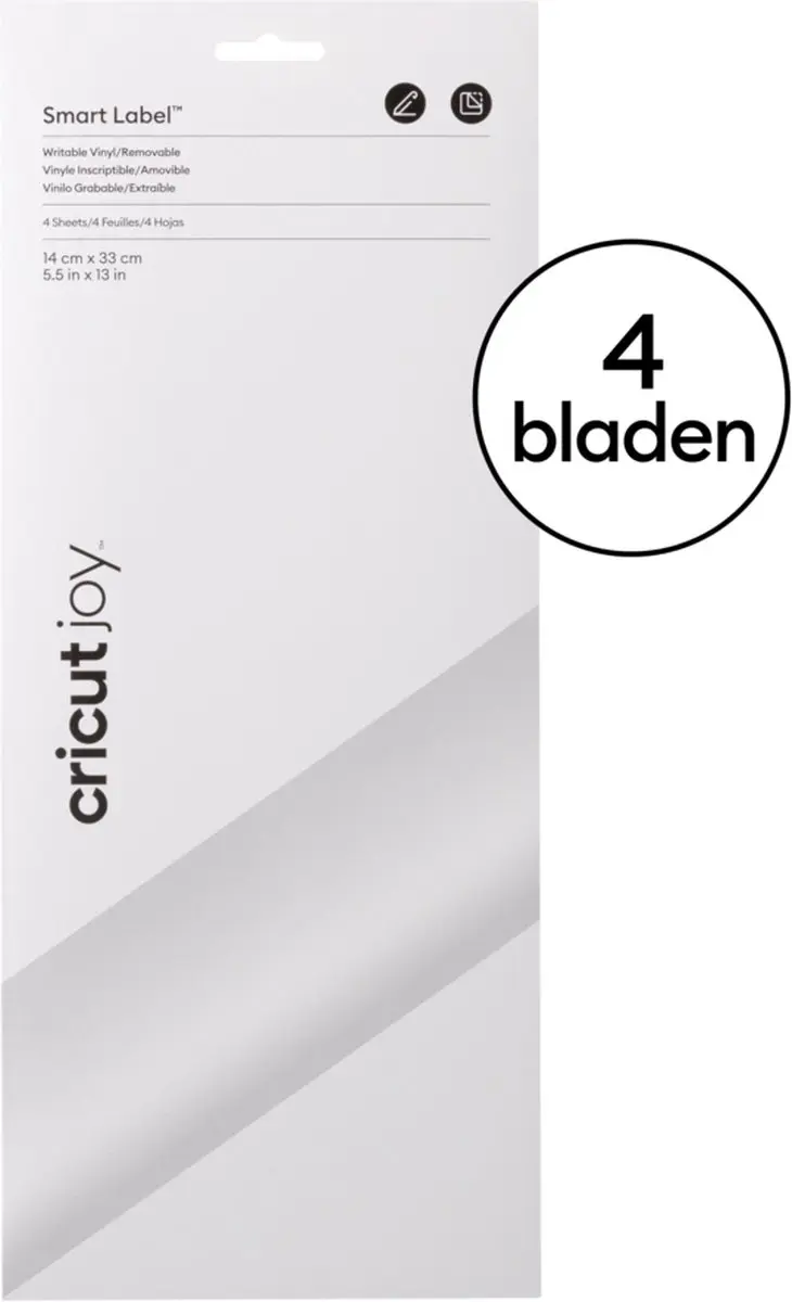Cricut Klevende Etiketten 2010001 - Wit
