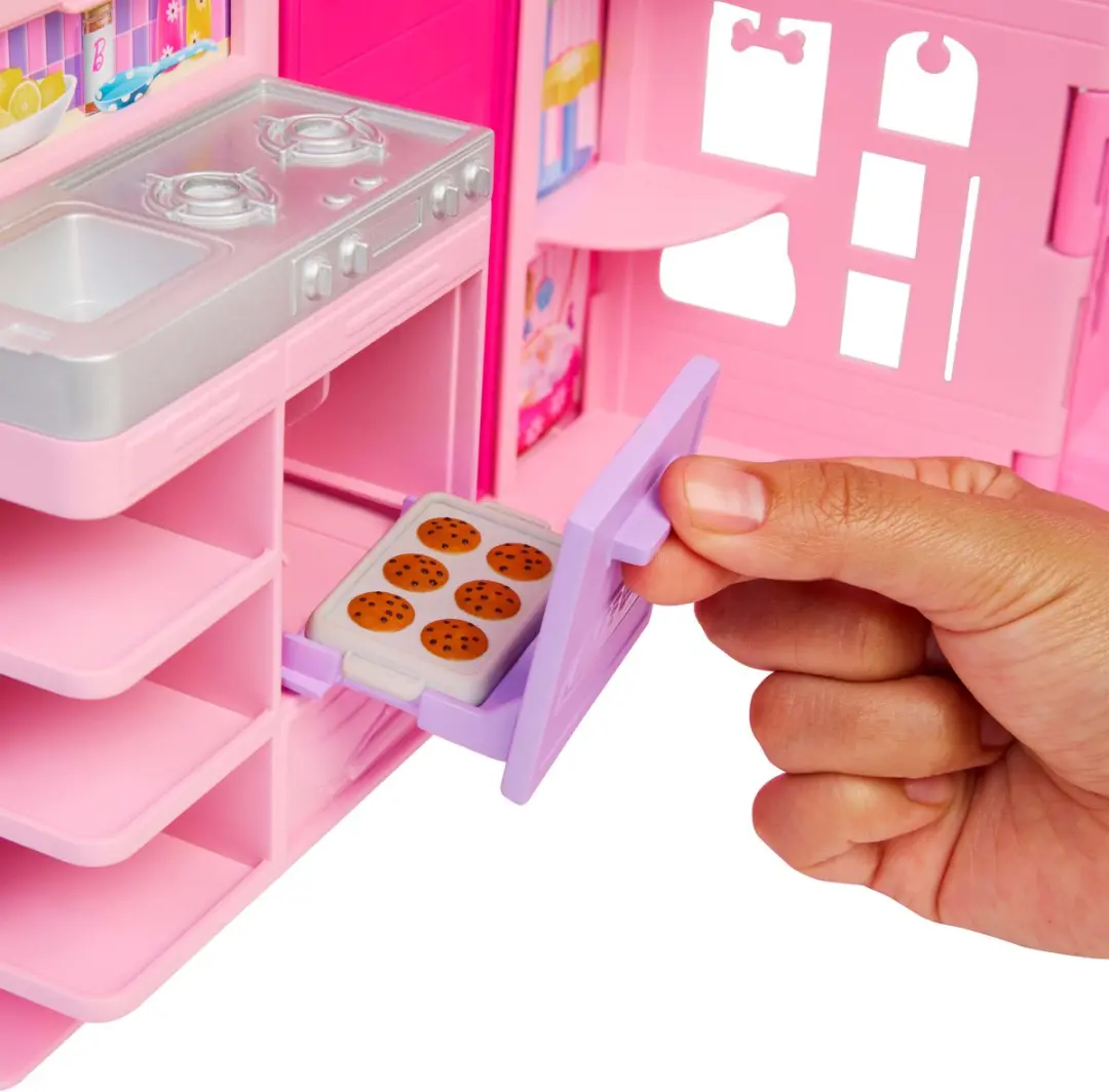 Barbie Weekend Escape House Poppenhuis - 10 Meubels & Pop - afbeelding 6 van 6