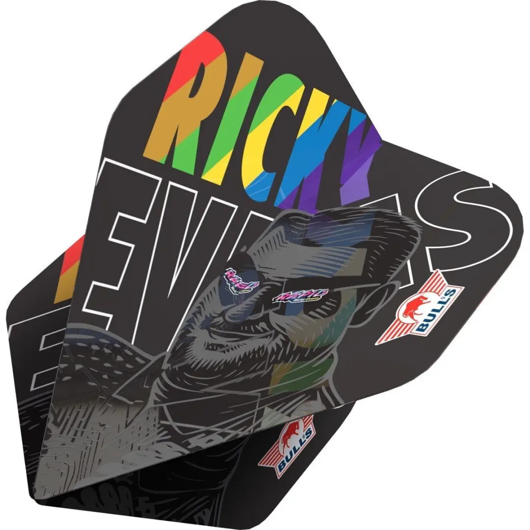 Bull's Ricky Evans 95 Dart Flights - 3 Stuks