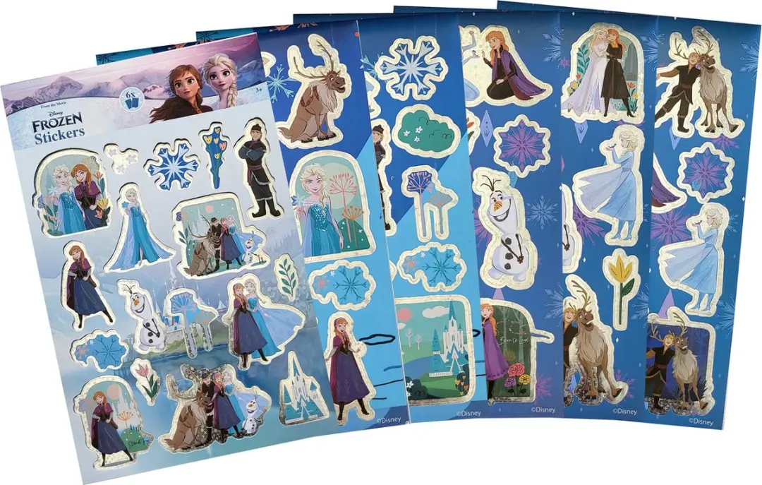 Disney Frozen Stickers 6 Vellen