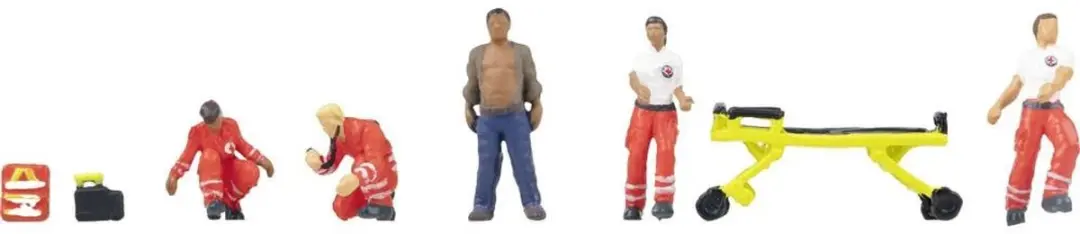 Faller H0 Bailout Paramedici Figuren