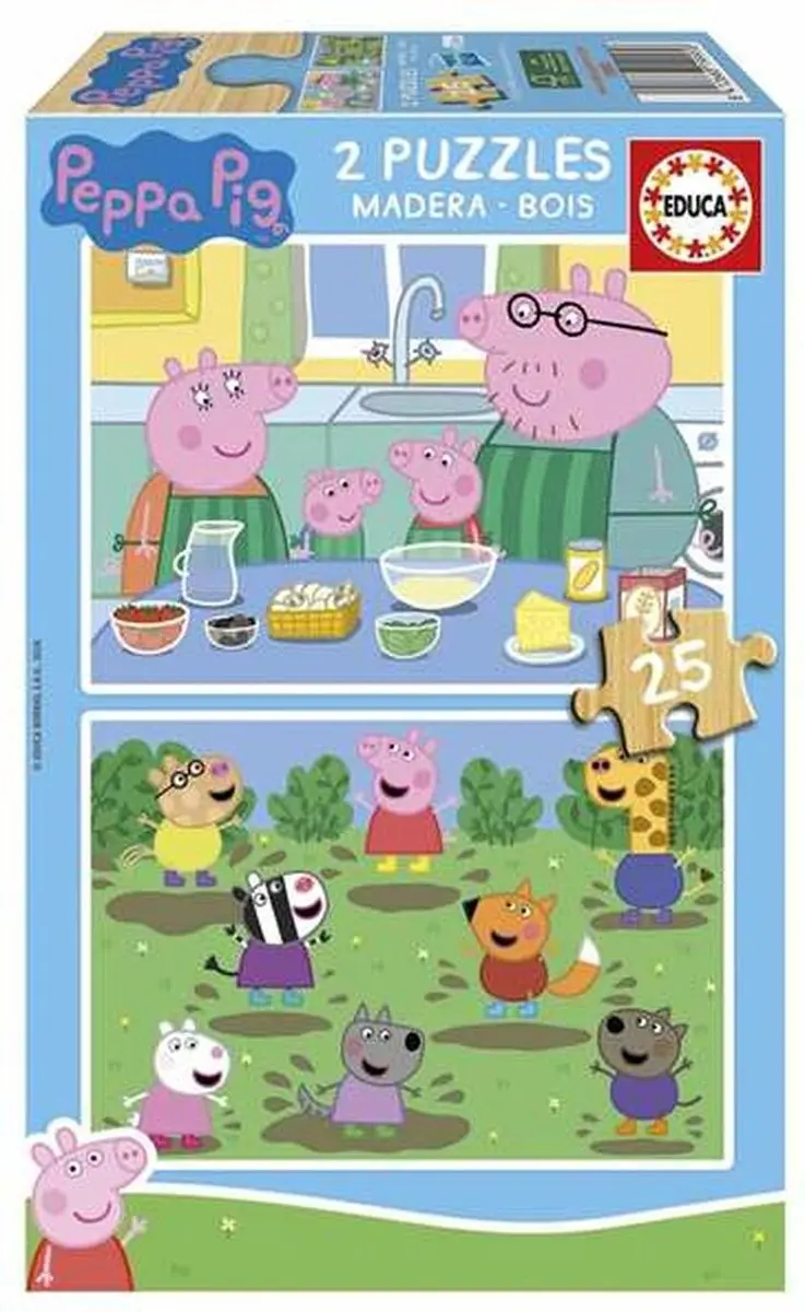 Peppa Pig Houten Puzzels