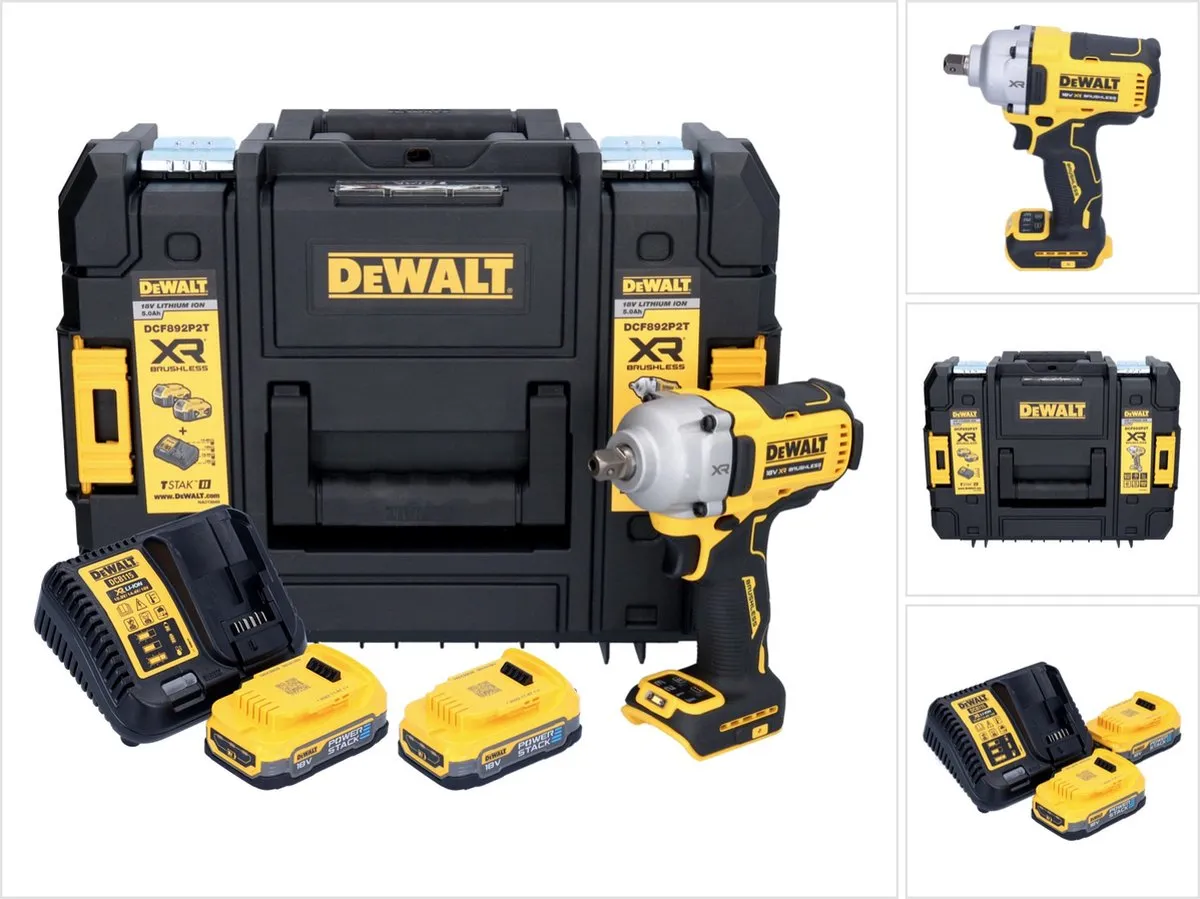 DeWalt DCF892 E2T Slagmoersleutel 18V 813Nm