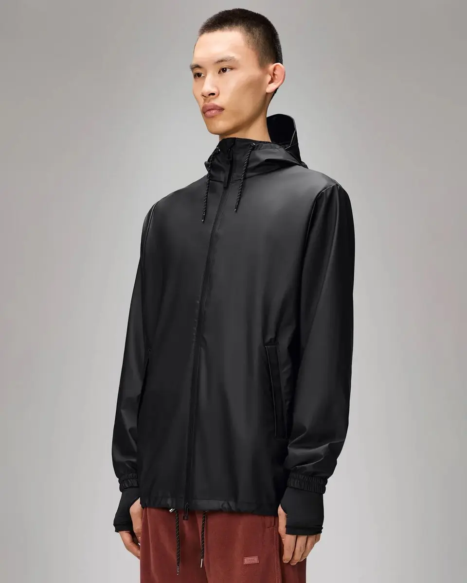Rains Storm Breaker Regenjas Senior Maat L - Zwart