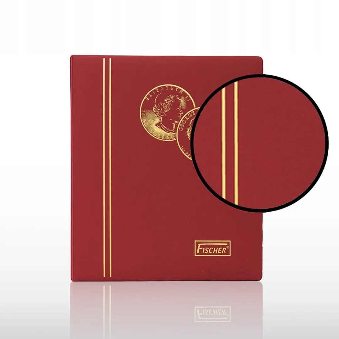 Fischer Premium Muntalbum Borduur 224 Munten