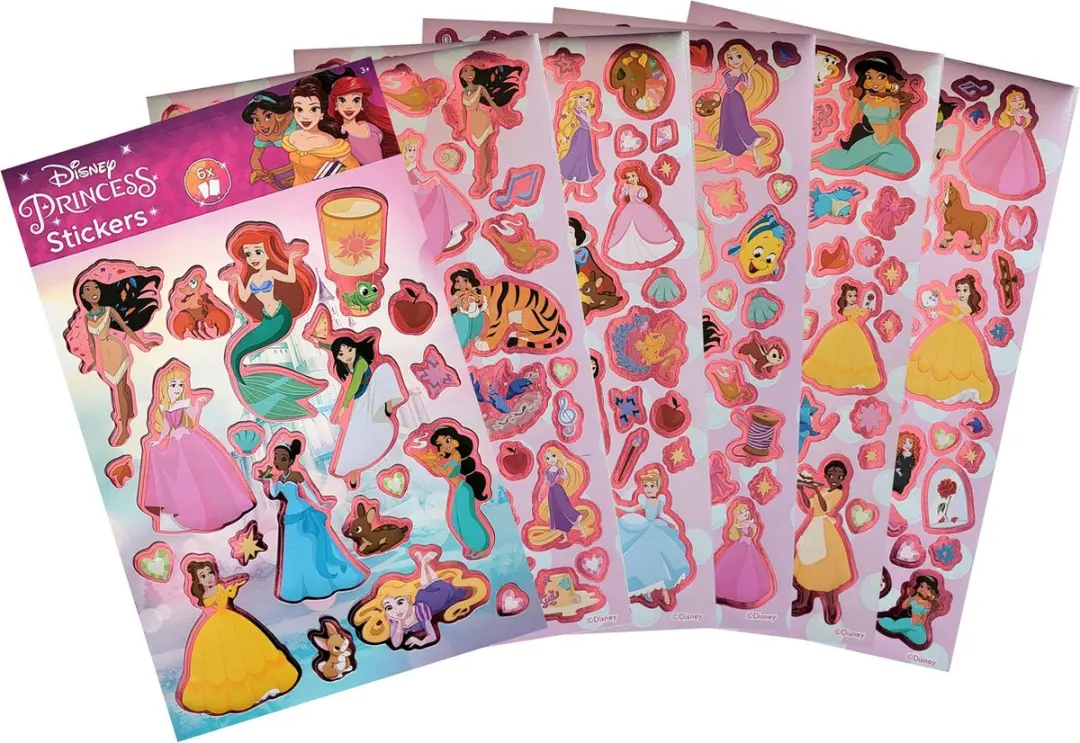Disney Princess Holografisch Stickerboek
