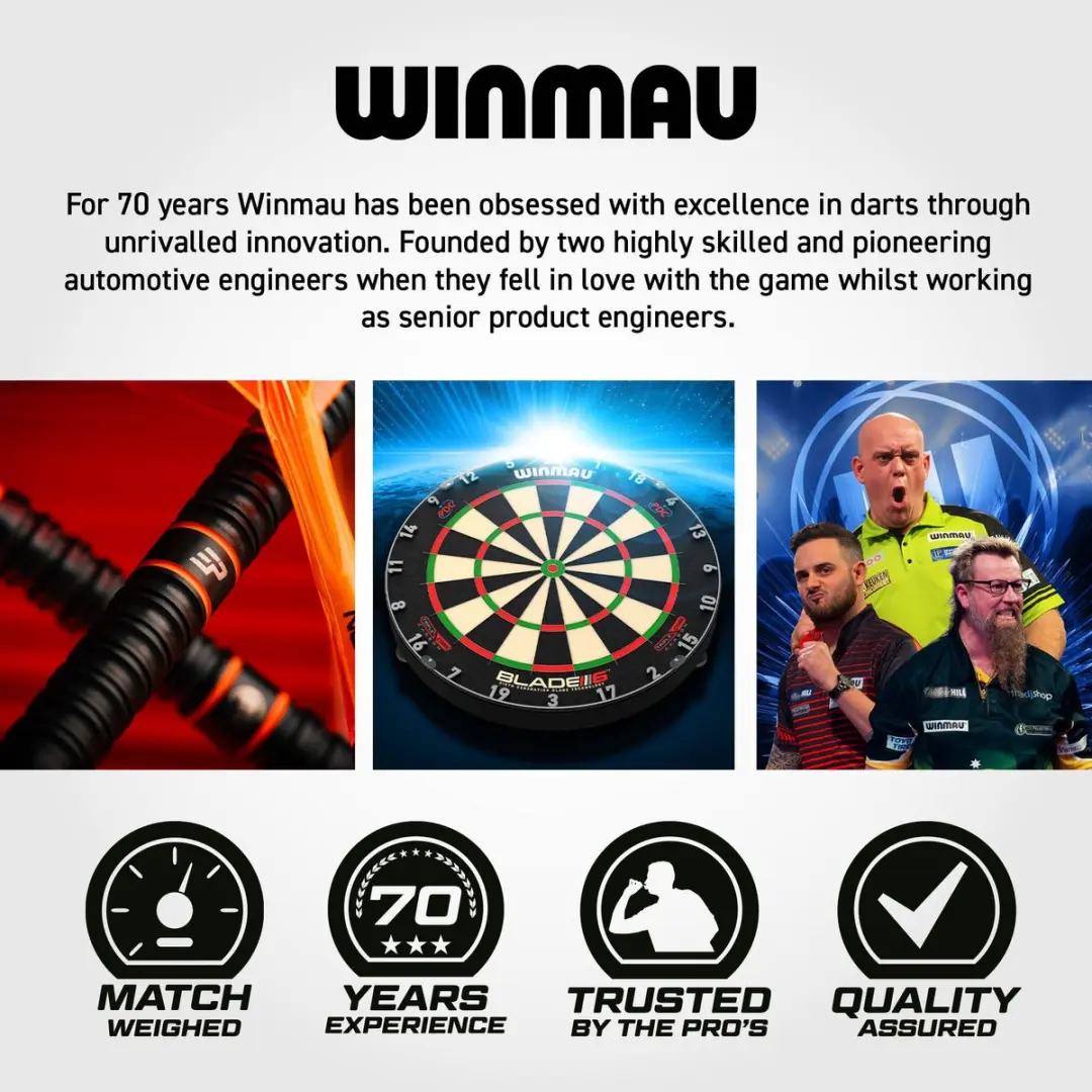 Winmau Emma Paton 90% Dartpijlen - 3 Stuks