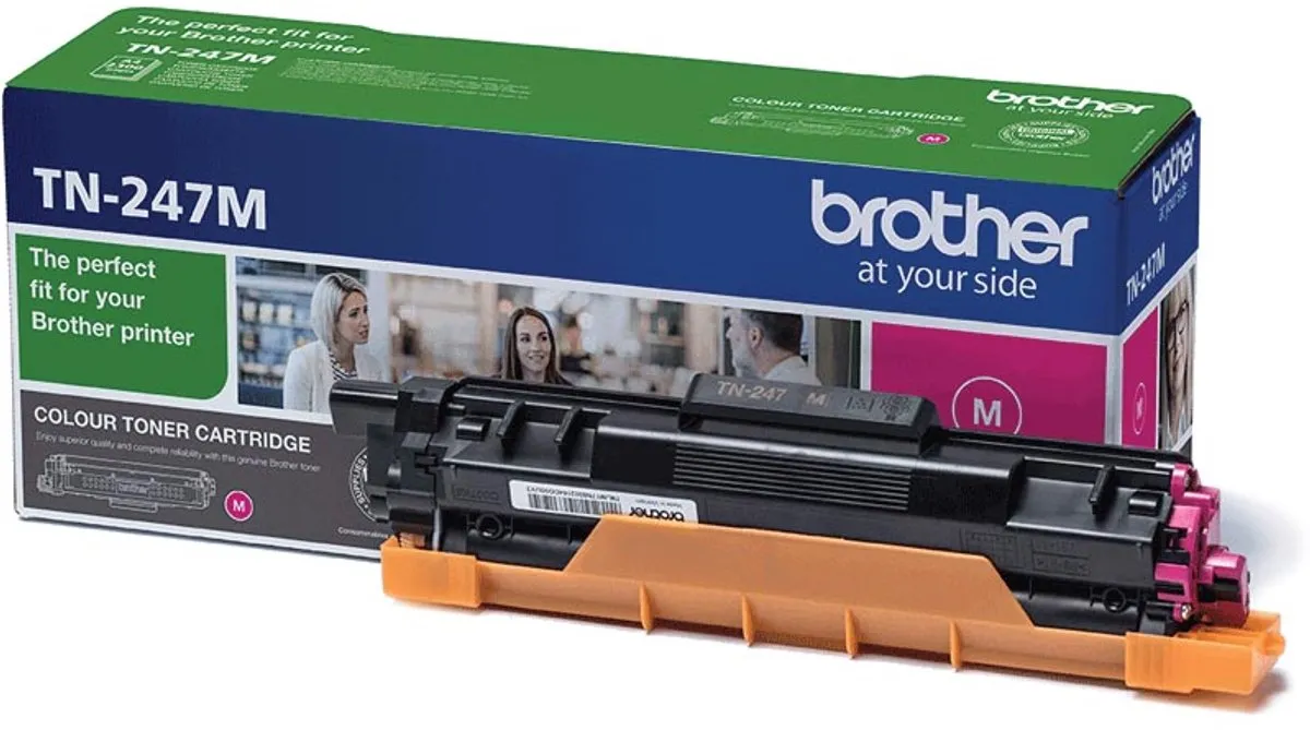 Brother TN-247M Toner Magenta - 2.300 Pagina's - 4 Stuks