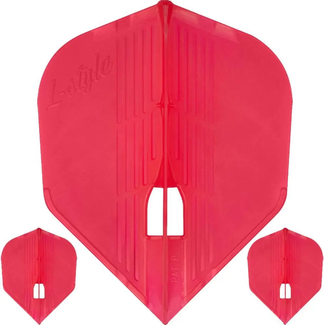 L-Style Champagne Flight Kami L3 Shape Dart Flights - Rood FP5304