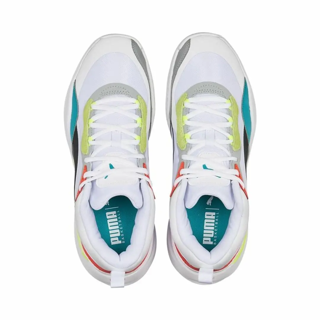 PUMA Playmaker Pro Basketbalschoenen 44 - Wit - afbeelding 6 van 6