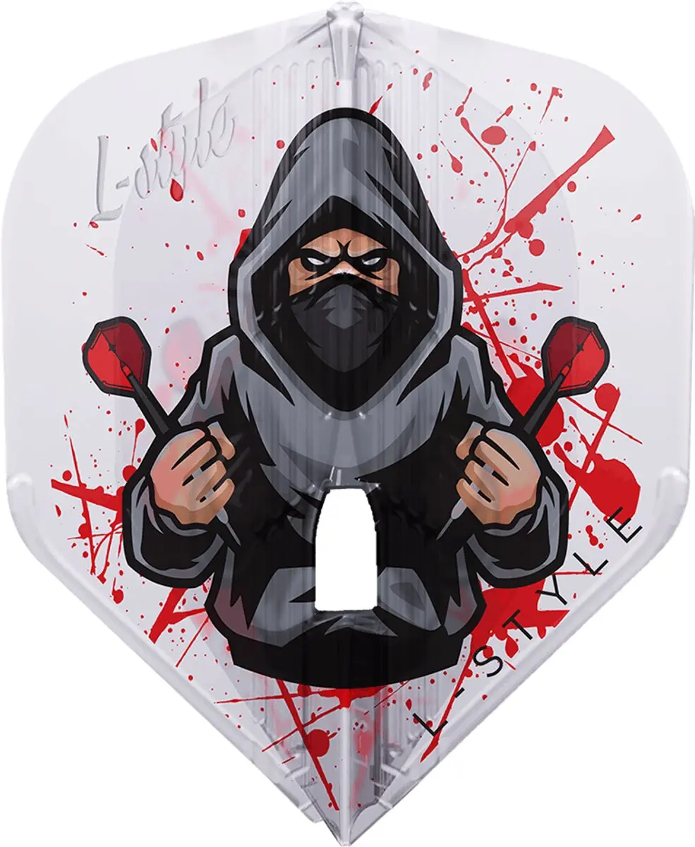 L-Style L1 Kami Rene Eidams V4 Dart Flights - 3 Stuks