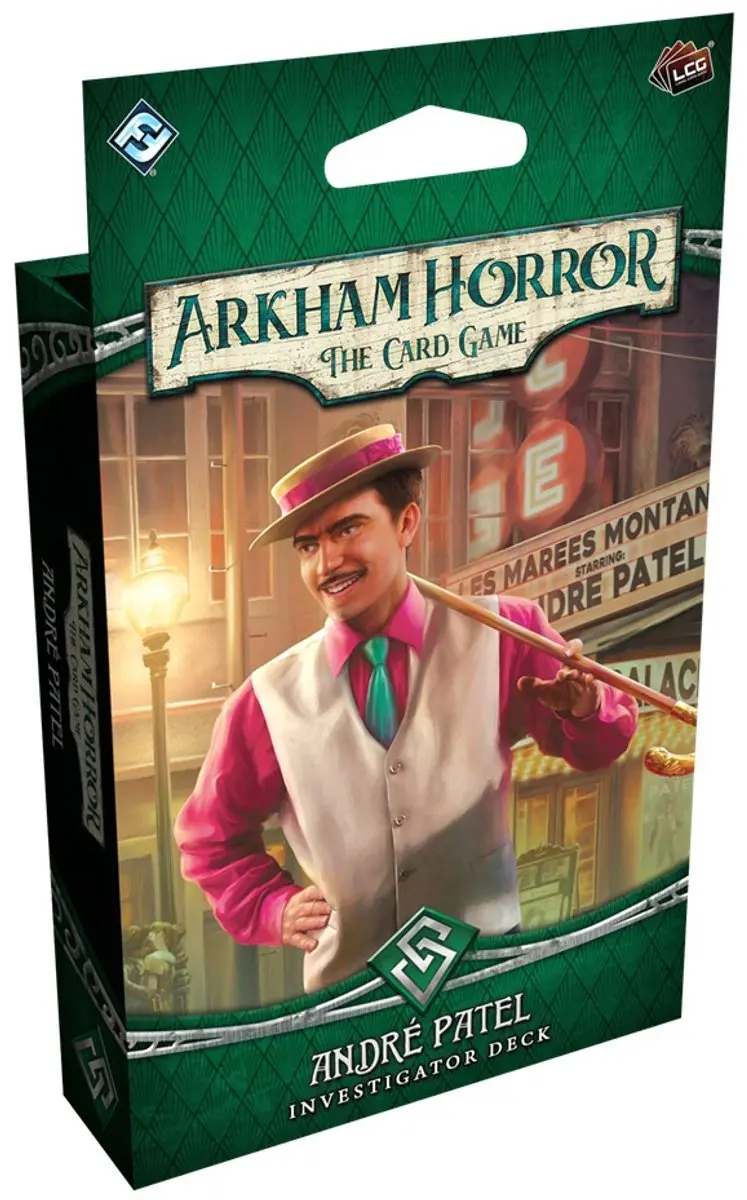 Asmodee Arkham Horror André Patel Deck Uitbreiding