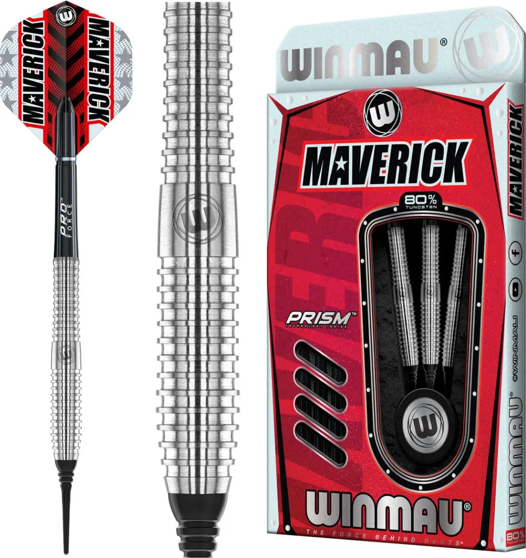 Winmau Maverick Soft Tip Darts 3 Stuks