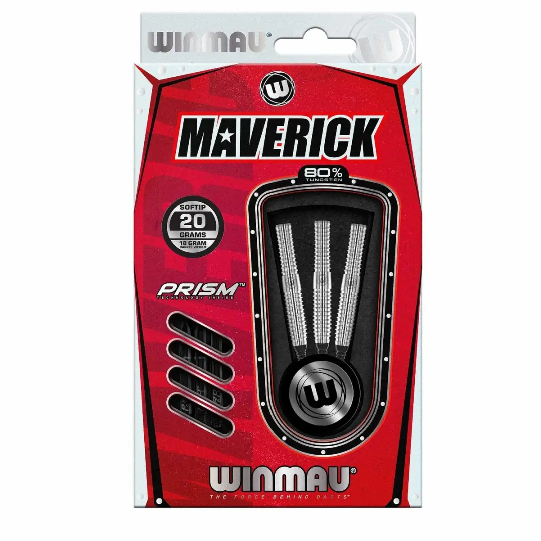Winmau Maverick Soft Tip Darts 3 Stuks