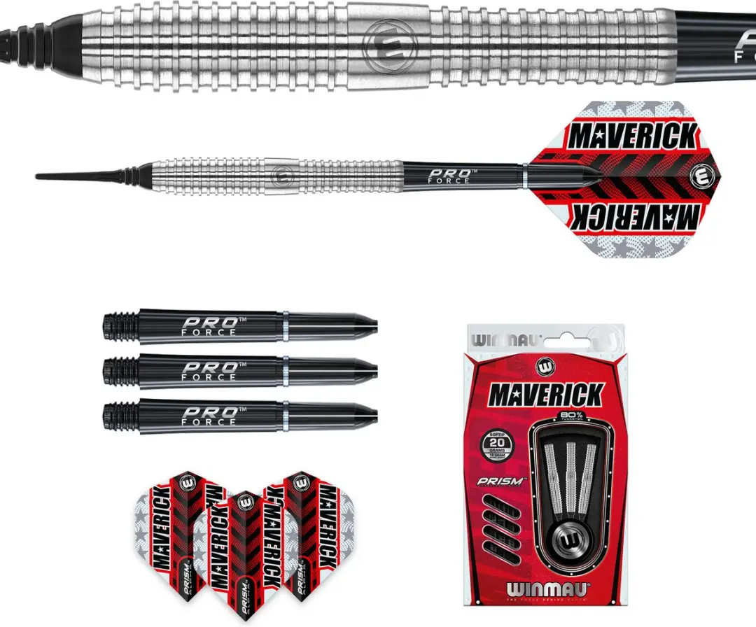 Winmau Maverick Soft Tip Darts 3 Stuks