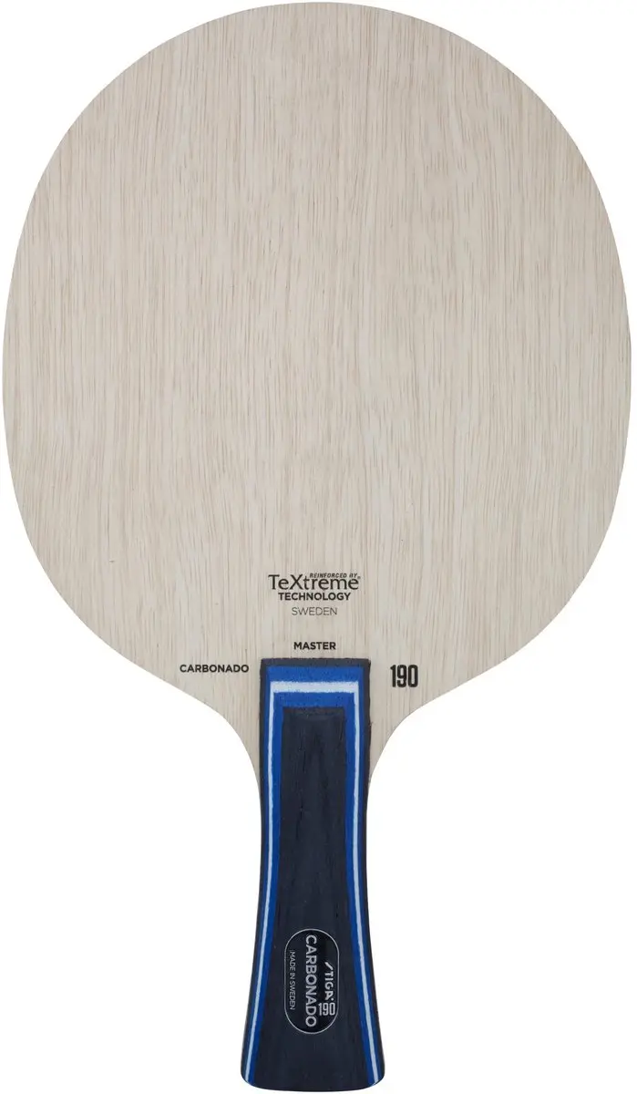 Stiga Carbonado 190 Penhouder Tafeltennisbatje - Blauw/Beige