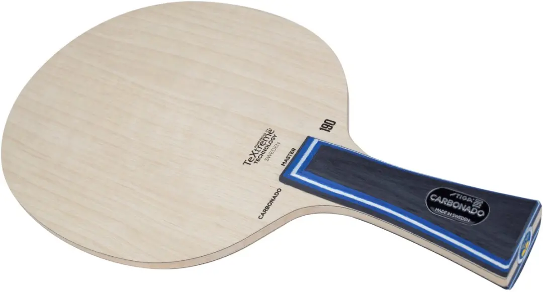 Stiga Carbonado 190 Penhouder Tafeltennisbatje - Blauw/Beige