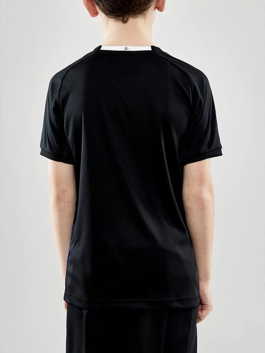Craft Progress 2.0 Stripe Shirt Kinderen - Zwart 146/152
