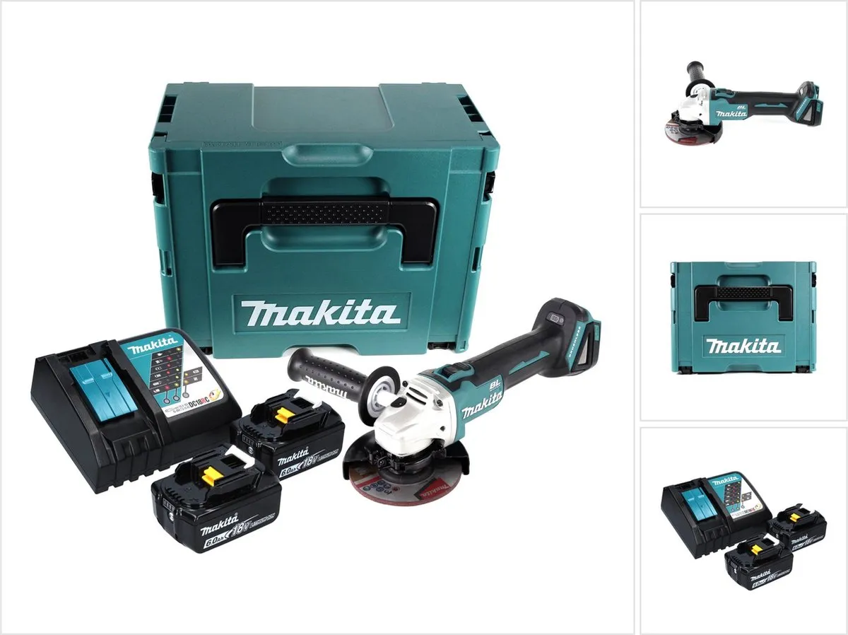 Makita DGA 504 RGJ Haakse Slijper 125mm