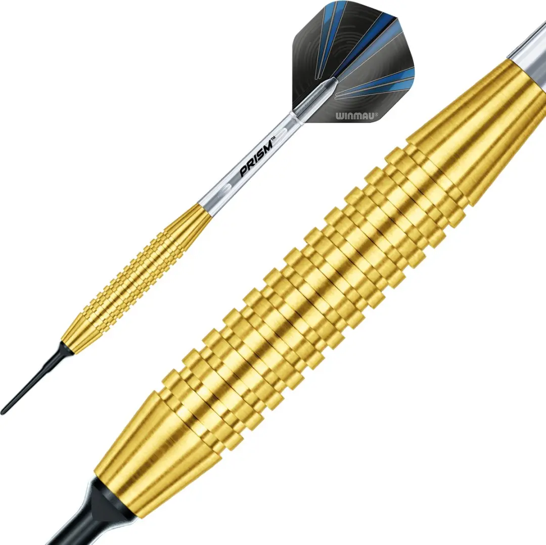 Winmau Neutron 2 Brass Soft Tip Darts - 3 Stuks