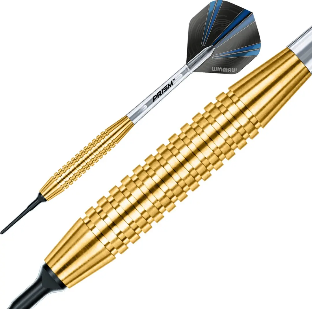 Winmau Neutron 2 Brass Soft Tip Darts - 3 Stuks