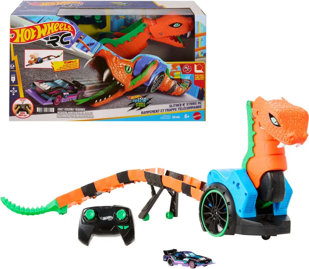 Hot Wheels Let’s Race Slither 'N Strike RC