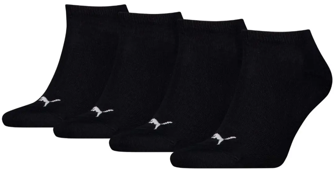 PUMA Unisex Sneakersokken 3+1