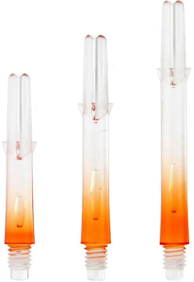 L-Style L-Shaft 2-Tone CLR Orange Dart Shafts