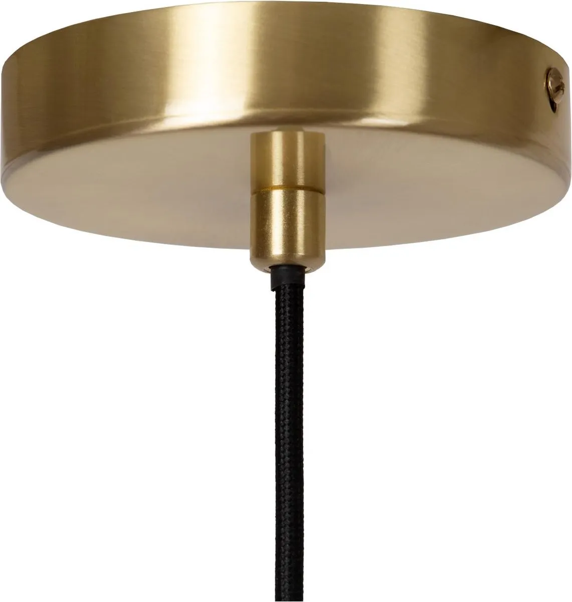 Lucide Alicent Hanglamp Ø18cm - Mat Goud/Messing