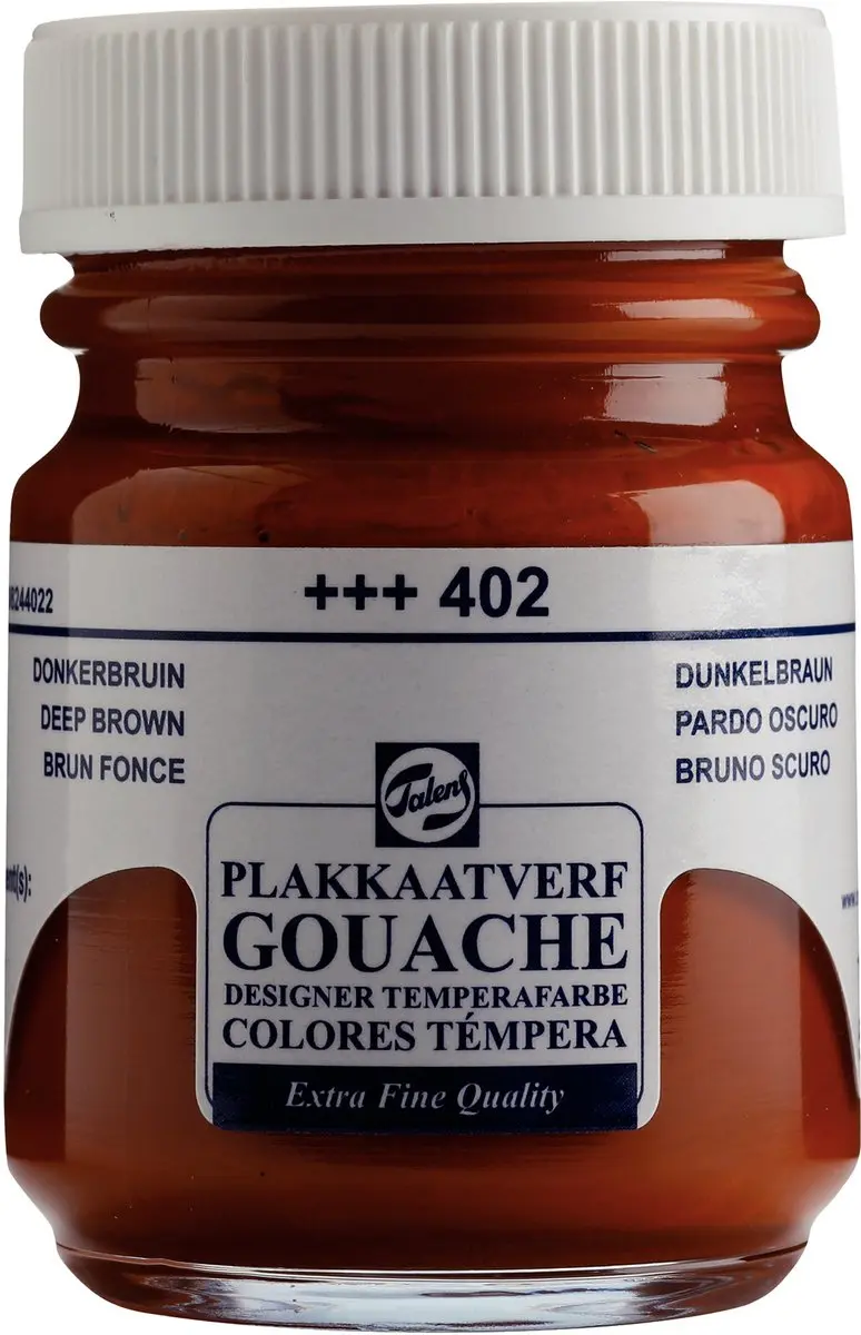 Royal Talens Gouache Verf Extra Fijn 50ml - Diep Bruin