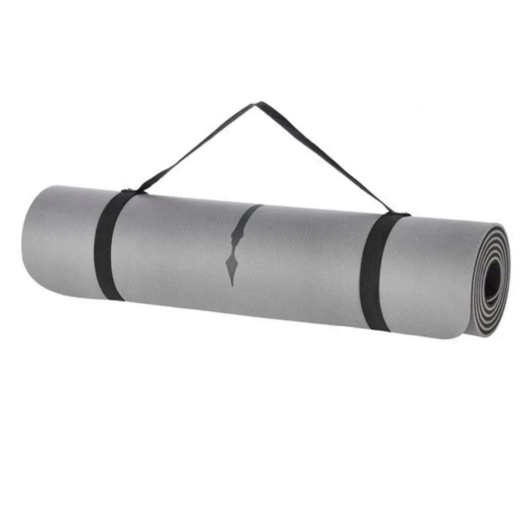 HMS YM10 TPE Yogamat - Grijs - afbeelding 5 van 5