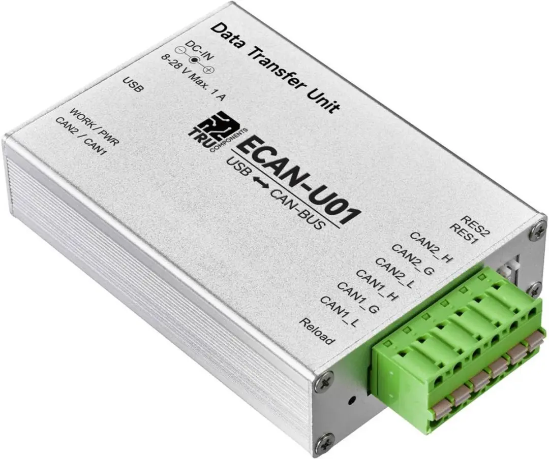 Tru Components TC-12626060 CAN-USB Omzetter - 5V/DC