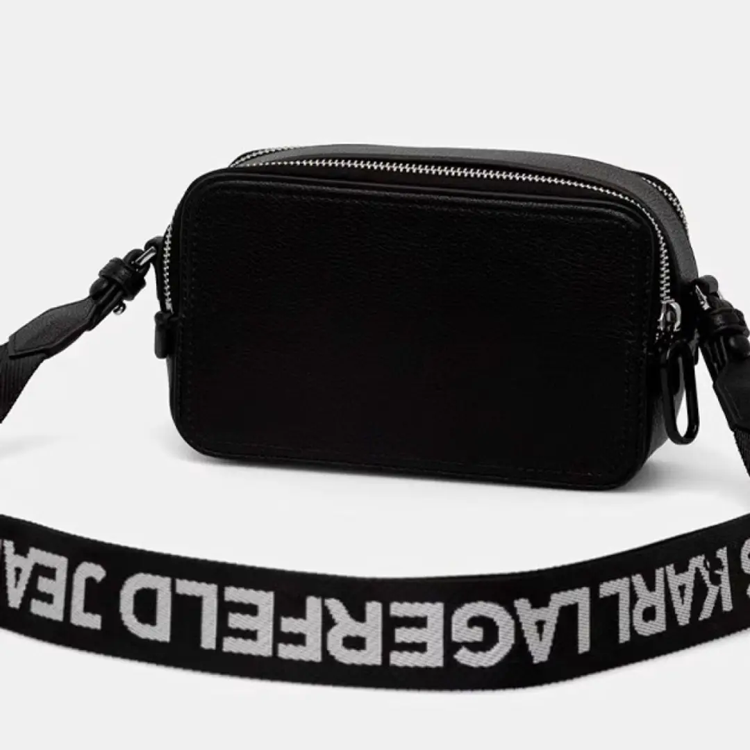 Karl Lagerfeld B3W30169 Logo Camera Tote - Zwart