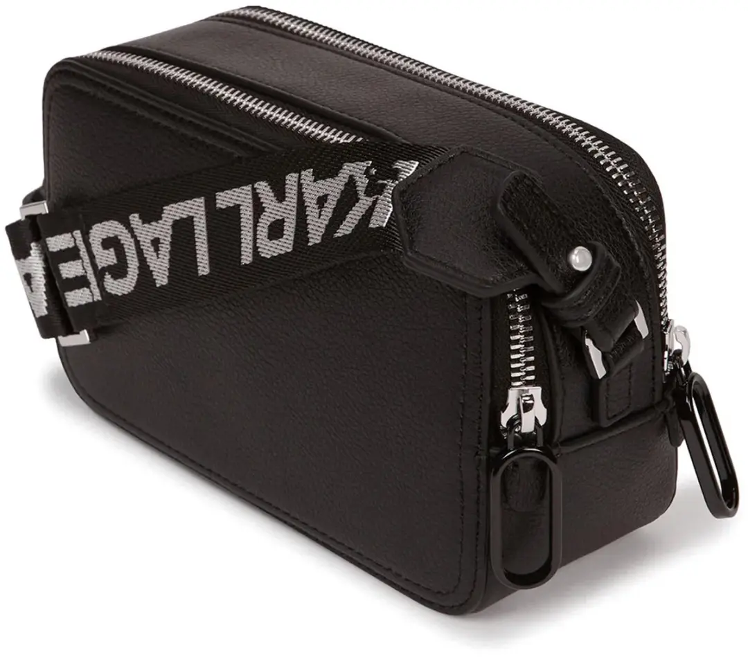 Karl Lagerfeld B3W30169 Logo Camera Tote - Zwart
